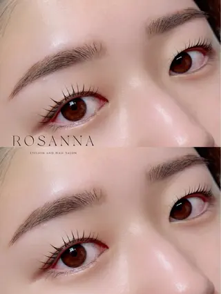 アイブロウ ROSANNA川越 イサカのマツエク・マツパデザイン