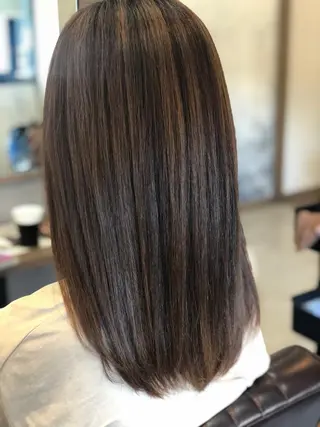 ロング ベイリコルド　アトリ 店長　宮城一真のヘアスタイル