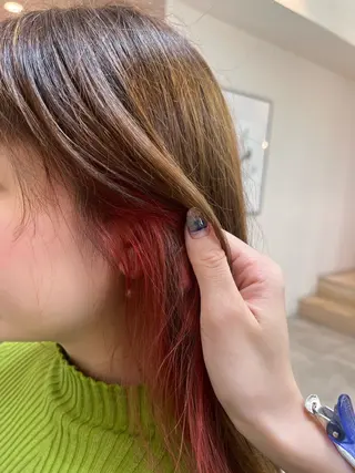 カラー レディースカット 金山/hina🍃のヘアスタイル