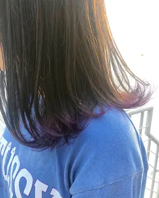 ミディアム カラー ヘアアレンジ 【池袋/スパイキー ショート】ⓝⓘⓜⓤのヘアスタイル