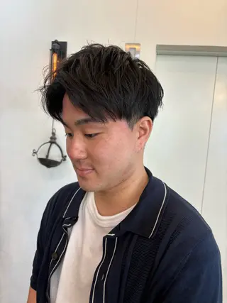 メンズ アイブロウ 似合わせカット‪// 鶴我万唯華のヘアスタイル