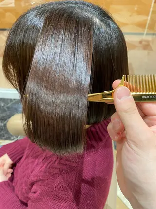 ショート カラー パーマ ヘアアレンジ 髪質改善特化 赤塚雄輝のヘアスタイル