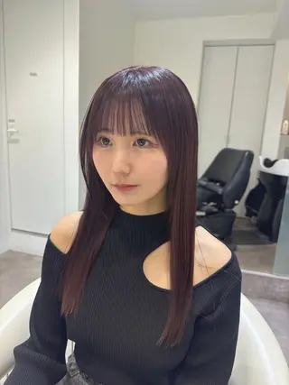 セミロング カラー 💎透明感カラー特化 💎TAISEIのヘアスタイル