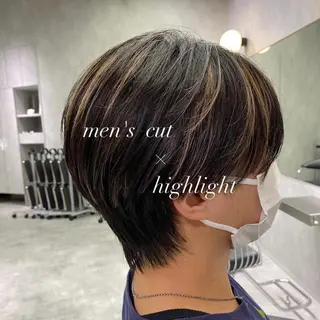 カラー メンズ DAIKIベージュ 🍂レイヤーカットのヘアスタイル