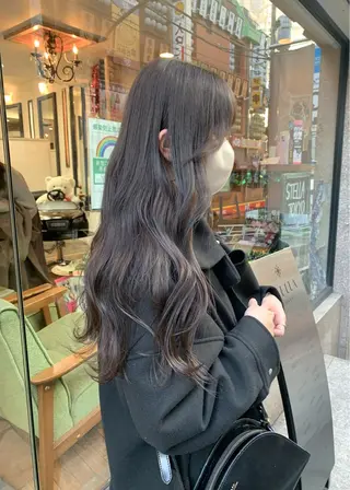 ロング カラー 矢野 晃平のヘアスタイル