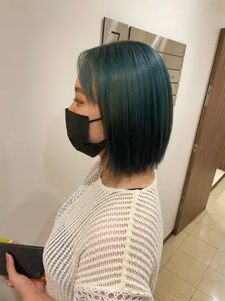 ショート カラー ヘアアレンジ ☂️カトウ ケイゴ☂️のヘアスタイル