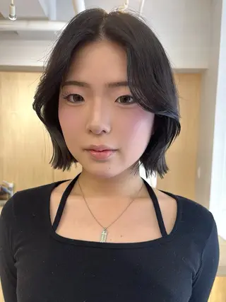 ショート ボブ/ベージュ /MIYUのヘアスタイル