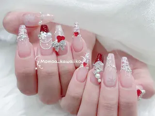 ネイル MoMoA Nail ネイル長さ出し専門店のネイルデザイン