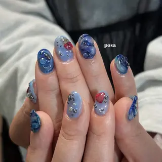 ネイル posa nail モエミのネイルデザイン