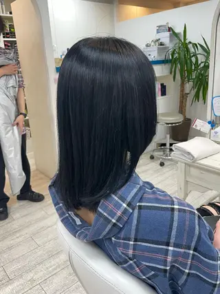 セミロング 新籾 尚哉のヘアスタイル