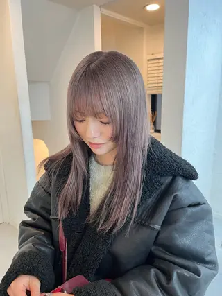 カラー 🌿似合わせ透明感 カラー松本朋幸🌿のヘアスタイル