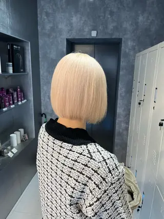 ショート カラー 【毎朝セット3分】 メンズパーマ　真人のヘアスタイル