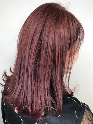 セミロング カラー メンズヘア特化 崎田 成人のヘアスタイル