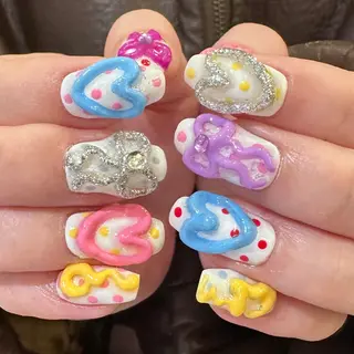 ネイル 🎶個性派ネイル💅 /Komachi❤️のネイルデザイン