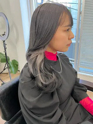 セミロング カラー パーマ ヘアアレンジ メンズ キッズ ネイル マツエク・マツパ アイブロウ ブリーチ　ハイトーン 特化🌈フジタハルキのヘアスタイル