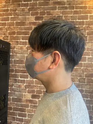 ショート カラー パーマ ヘアアレンジ メンズ キッズ ネイル マツエク・マツパ アイブロウ 久木原 ゆりのヘアスタイル