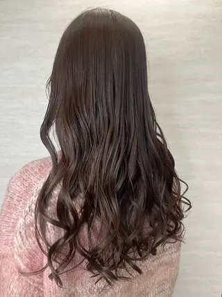 ロング カラー 駅チカ【ali'i】 アリイ花崎友美☘のヘアスタイル