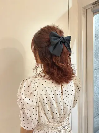 セミロング カラー レイヤー✨パーマ 🌙 nanacoのヘアスタイル
