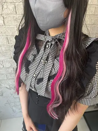 ロング エクステ＆艶カラー 🎀YURINA🎀のヘアスタイル