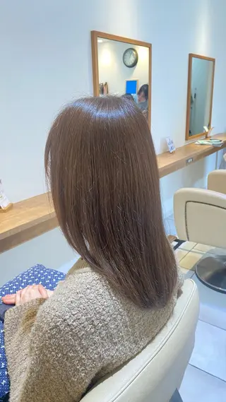 ロング カラー preak megu☺︎︎︎︎のヘアスタイル