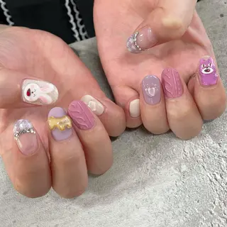 ネイル 東 千夏のネイルデザイン