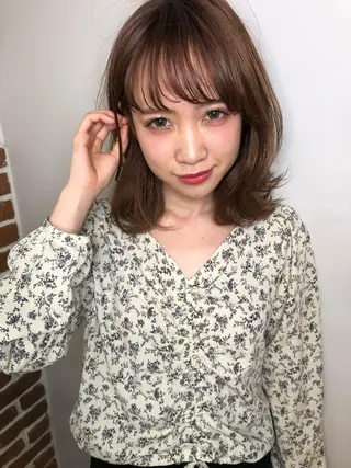 ミディアム ショート職人 美容師【KENTA】のヘアスタイル