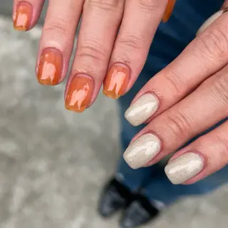 ネイル シンプルネイル Ezura Yumiのネイルデザイン