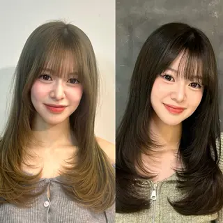 カラー 二宮 陽太のヘアスタイル