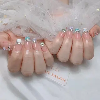 ネイル 💕鈴木ユリ パラジェル/オフ無料のネイルデザイン
