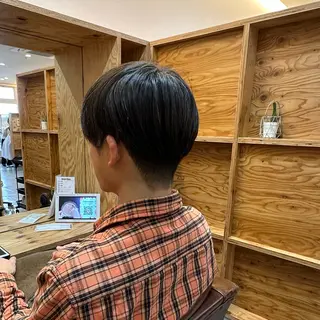 メンズ adorable 長谷川実夢のヘアスタイル