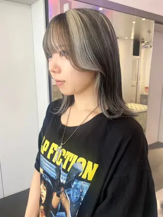 ロング カラー 💫色落ちまで可愛い ブリーチ💫ユウゴのヘアスタイル
