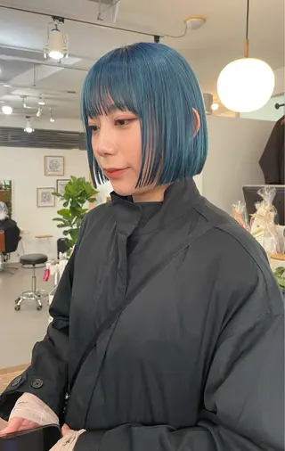 ショート カラー chiharu ボブ/レイヤーのヘアスタイル