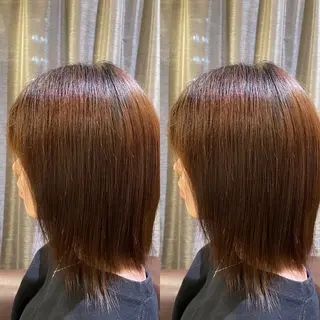 ミディアム 美髪整形✨髪質改善 ✨中村弘仁/チーフのヘアスタイル