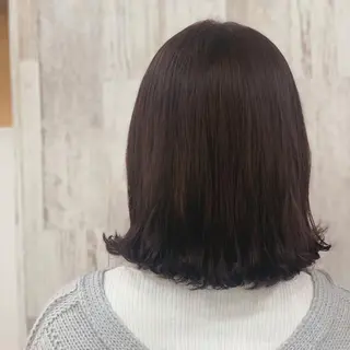 ミディアム カラー 畠中 望来のヘアスタイル