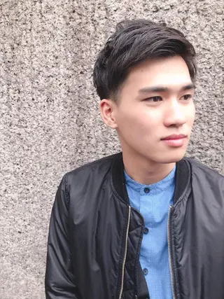 ショート カラー パーマ ヘアアレンジ メンズ ちこ .のヘアスタイル