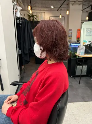 ショート レイヤー・ボブカット ／もえまる🌻のヘアスタイル
