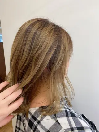 ミディアム カラー 🎀髪質改善🎀 Olive南森町のヘアスタイル