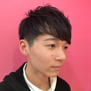 ショート メンズ Vir by browのヘアスタイル