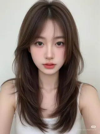 ロング カラー 上品モテヘア🩶 karen🩶のヘアスタイル