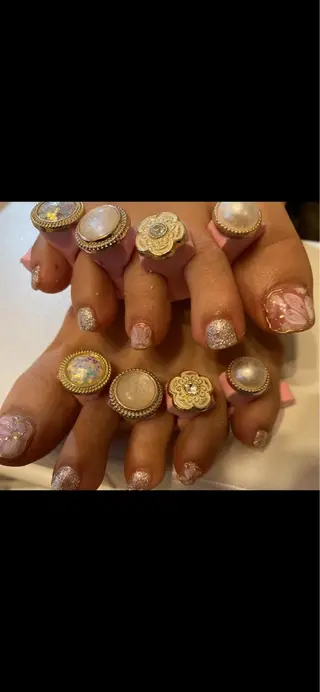 ショート shandy nailのネイルデザイン