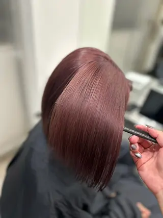 ショート カラー 小林 円香のヘアスタイル
