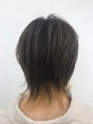 ショート ⟡.·韓国ヘア*.゚ 室岡 咲希のヘアスタイル
