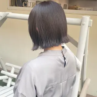 ミディアム カラー otoha✳︎ くすみ艶カラーのヘアスタイル