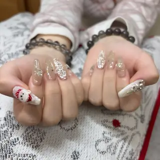 ロング ネイルJaol 池袋のネイルデザイン