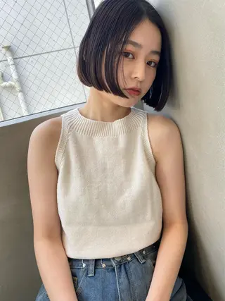 ショート うる艶ヘア♡韓国好き 透明感　shotaのヘアスタイル