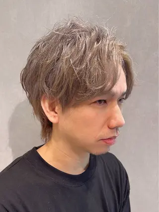 カラー メンズ 濱口 健慎のヘアスタイル