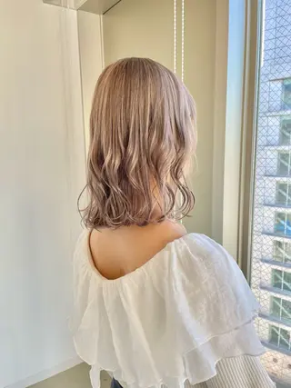 ショート 🎗副店長/井上 竜 ブリーチ指名No.1のヘアスタイル