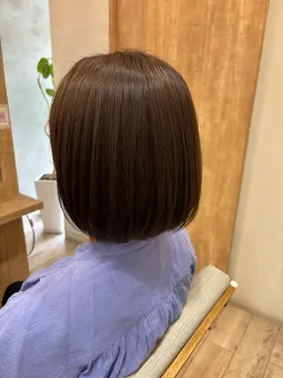 カラー アンフェール 長谷川のヘアスタイル