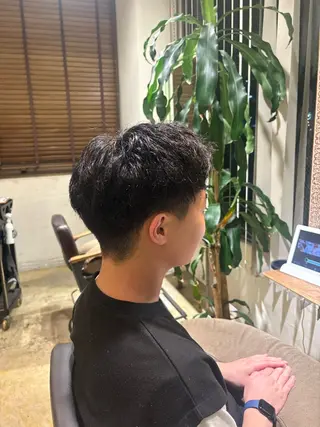 メンズ まみ/レイヤーカット /暖色カラーのヘアスタイル