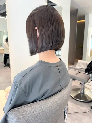 ショート カラー レイヤーボブ/ボブ 仲川和人のヘアスタイル